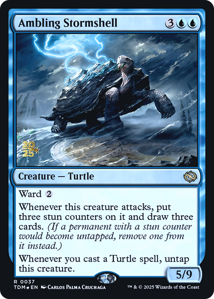 Ambling Stormshell - Prerelease Promo [PTDM-37s]