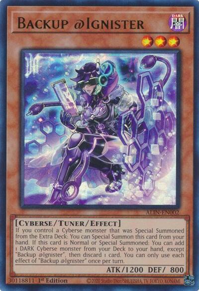 Backup @Ignister (Ultra Rare) [ALIN-EN002-UR]