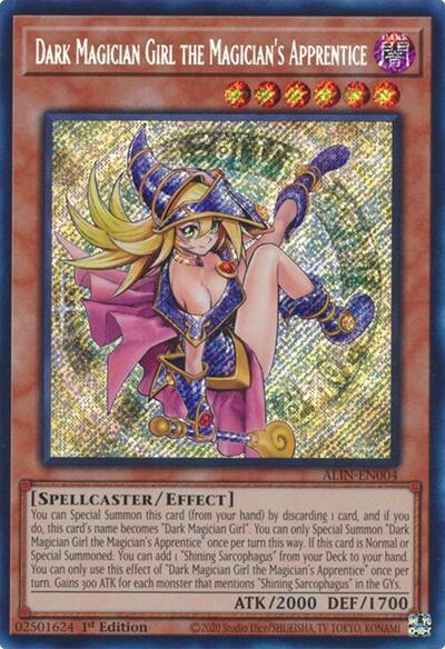 Dark Magician Girl the Magician's Apprentice (Secret Rare) [ALIN-EN004-SeR]