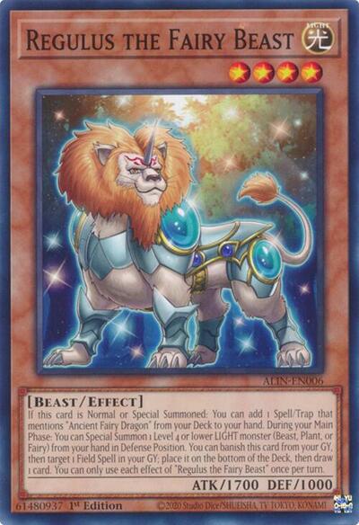 Regulus the Fairy Beast (Common) [ALIN-EN006-C]