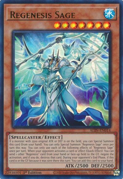 Regenesis Sage (Ultra Rare) [ALIN-EN014-UR]