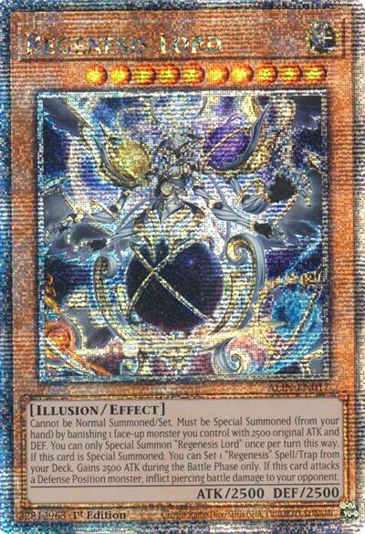 Regenesis Lord (Quarter Century Secret Rare) [ALIN-EN017-QCSR]