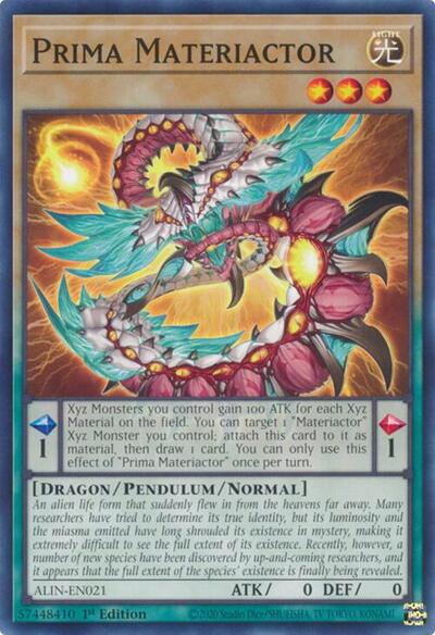 Prima Materiactor (Common) [ALIN-EN021-C]