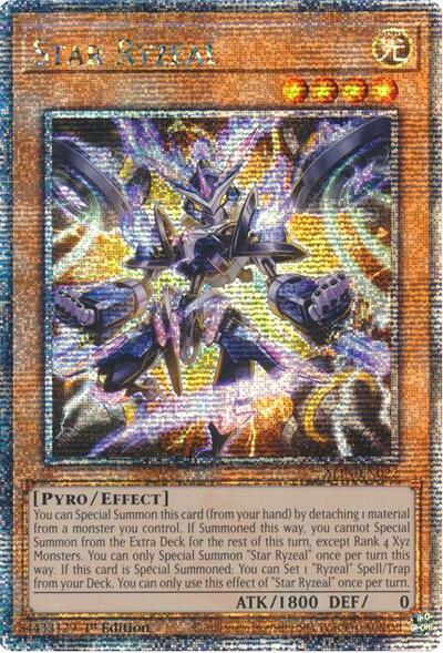 Star Ryzeal (Quarter Century Secret Rare) [ALIN-EN022-QCSR]