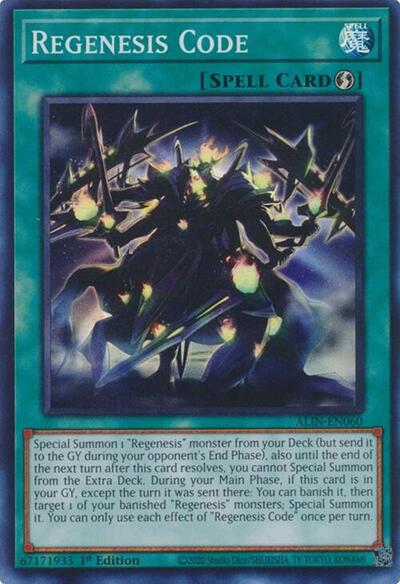 Regenesis Code (Super Rare) [ALIN-EN060-SuR]