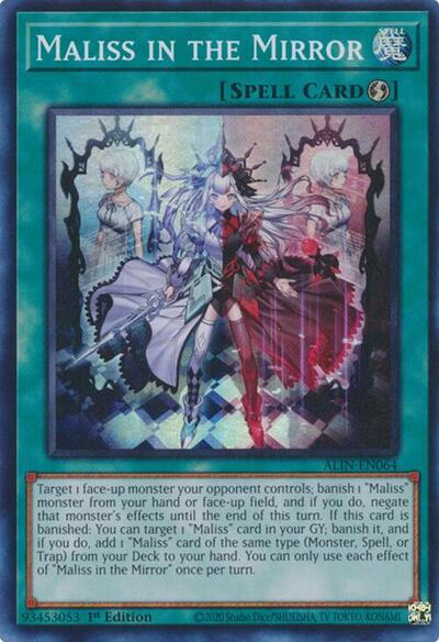 Maliss in the Mirror (Super Rare) [ALIN-EN064-SuR]