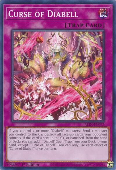 Curse of Diabell (Common) [ALIN-EN072-C]