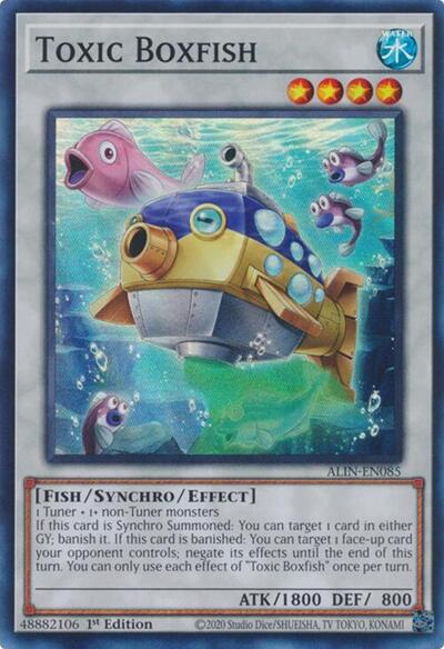 Toxic Boxfish (Super Rare) [ALIN-EN085-SuR]