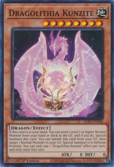 Dragolithia Kunzite (Super Rare) [ALIN-EN100-SuR]