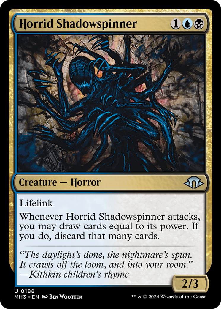 Horrid Shadowspinner [MH3-188]