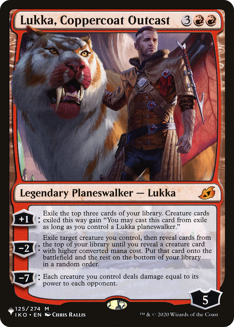 Lukka, Coppercoat Outcast [PLST-IKO-125]