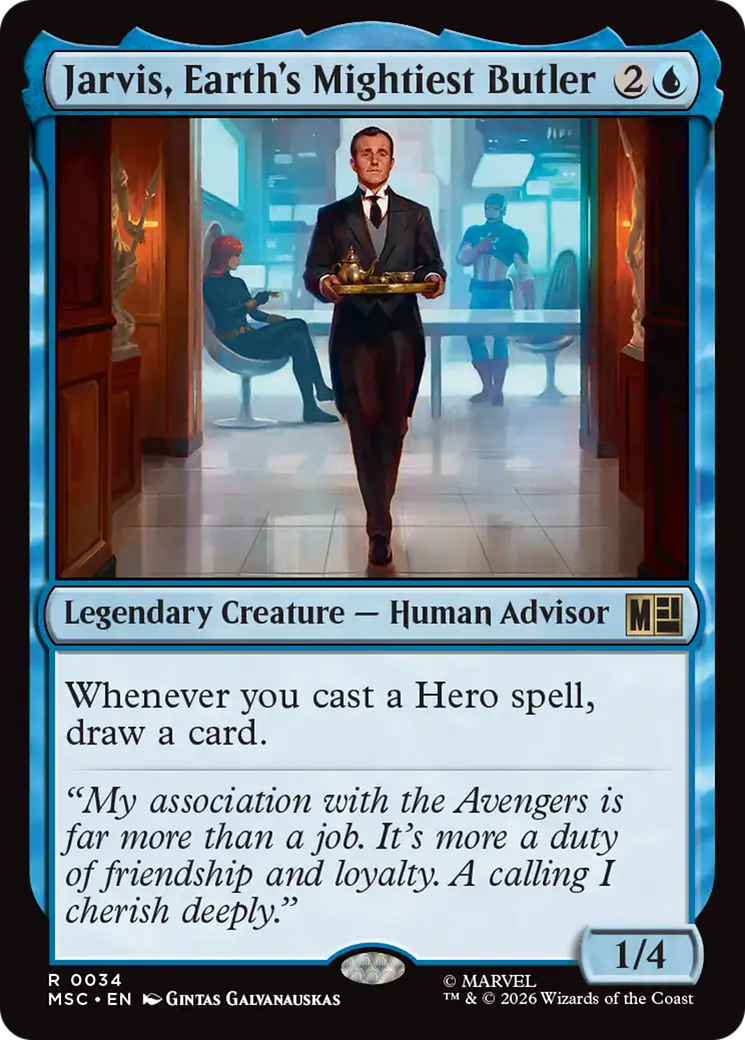 Jarvis, Earth's Mightiest Butler [MSC-34]