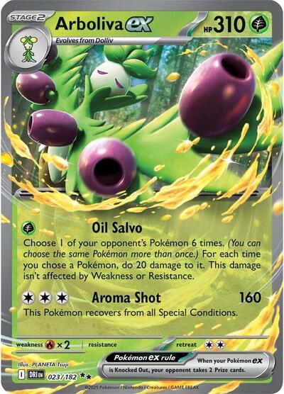 Arboliva ex - 023/182 (Double Rare) [DRI-023-DR]