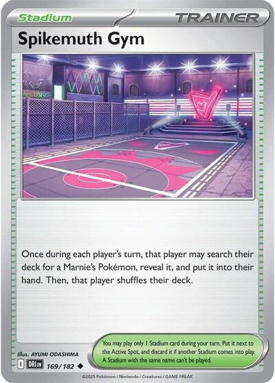 Spikemuth Gym - 169/182 (Uncommon) [DRI-169-U]