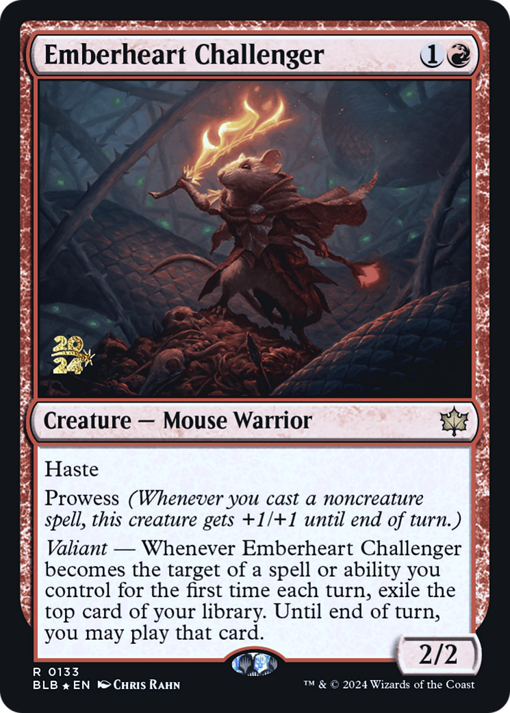 Emberheart Challenger - Prerelease Promo [PBLB-133s]