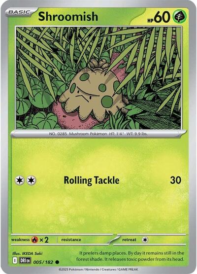 Shroomish - 005/182 (Common) [DRI-005-C]