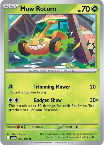 Mow Rotom - 009/182 (Common) [DRI-009-C]