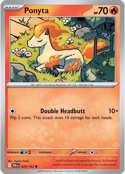 Ponyta - 029/182 (Common) [DRI-029-C]