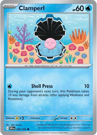 Clamperl - 054/182 (Common) [DRI-054-C]