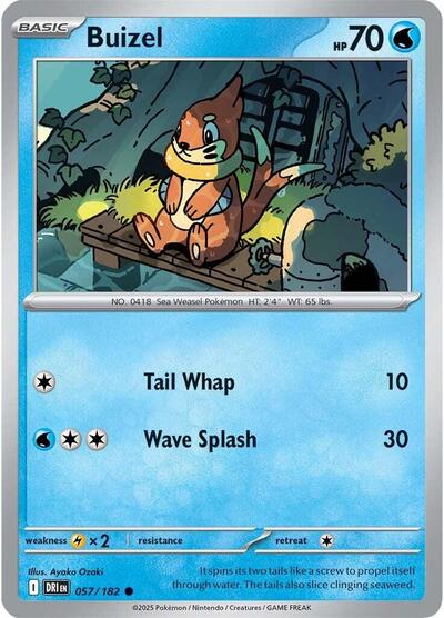 Buizel - 057/182 (Common) [DRI-057-C]