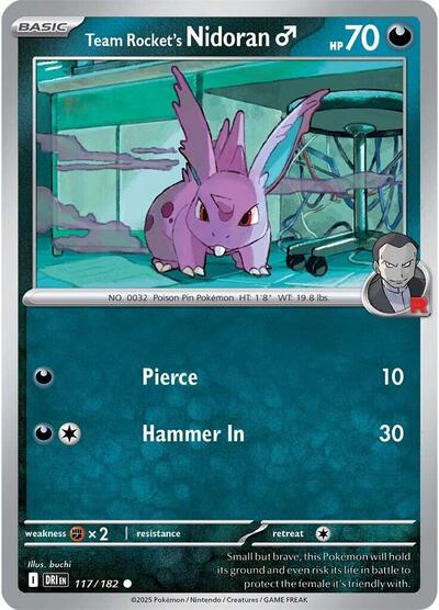 Team Rocket's Nidorand - 117/182 (Common) [DRI-117-C]