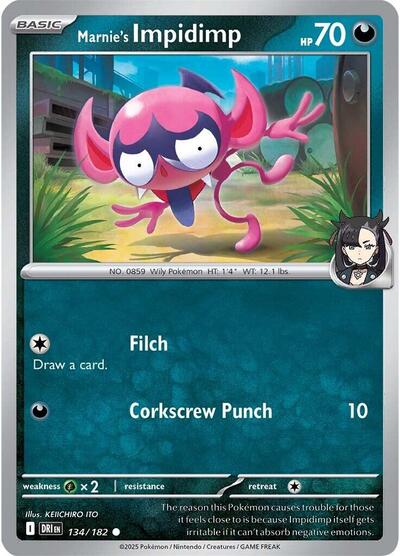 Marnie's Impidimp - 134/182 (Common) [DRI-134-C]
