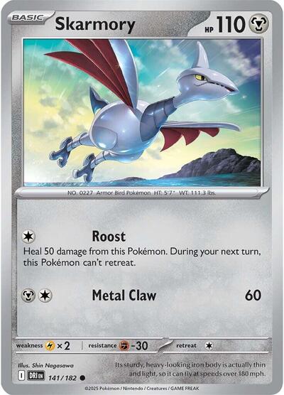 Skarmory - 141/182 (Common) [DRI-141-C]
