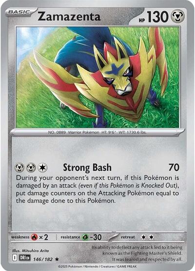 Zamazenta - 146/182 (Rare) [DRI-146-R]