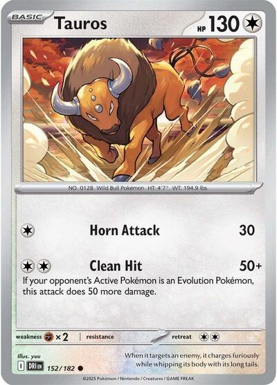 Tauros - 152/182 (Common) [DRI-152-C]