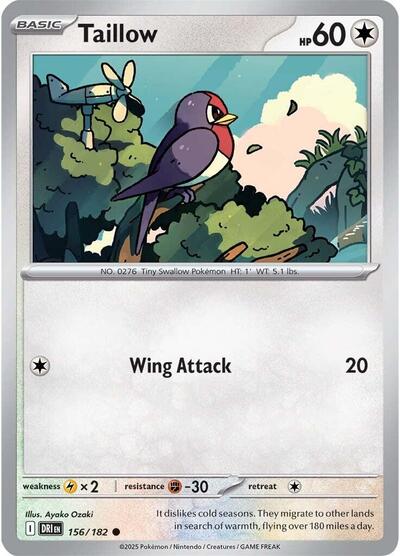 Taillow - 156/182 (Common) [DRI-156-C]