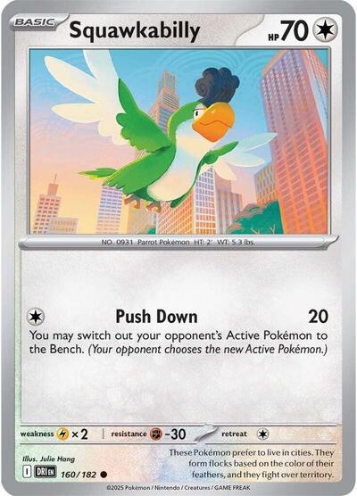 Squawkabilly - 160/182 (Common) [DRI-160-C]