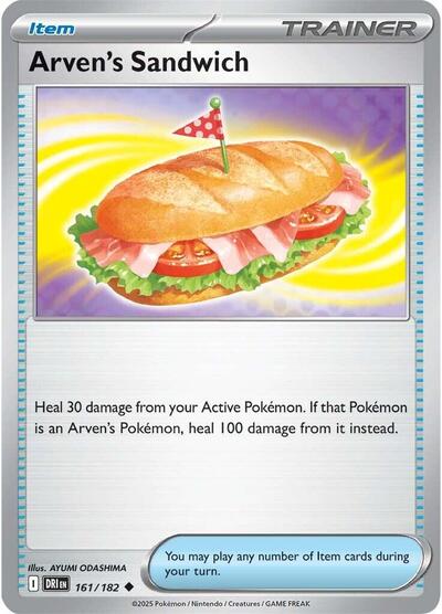 Arven's Sandwich - 161/182 (Uncommon) [DRI-161-U]