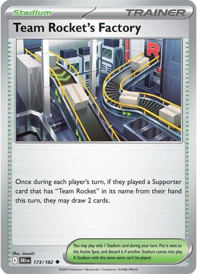 Team Rocket's Factory - 173/182 (Uncommon) [DRI-173-U]