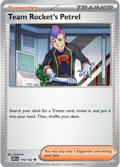 Team Rocket's Petrel - 176/182 (Uncommon) [DRI-176-U]