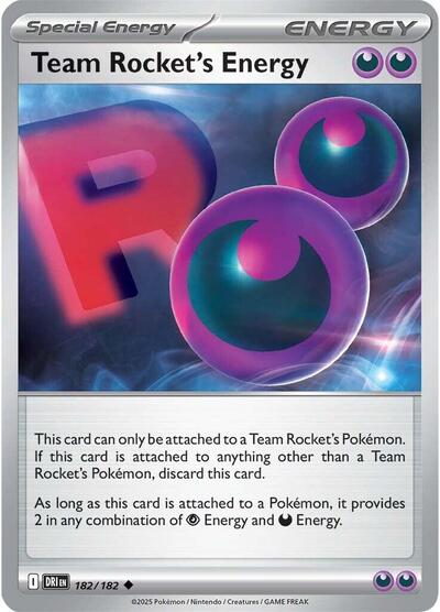Team Rocket's Energy - 182/182 (Uncommon) [DRI-182-U]