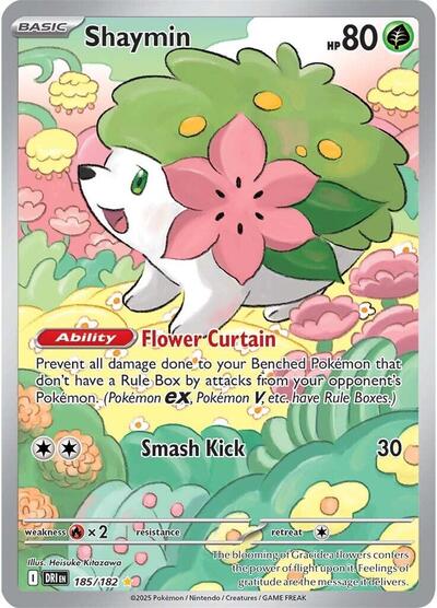 Shaymin - 185/182 (Illustration Rare) [DRI-185-IR]