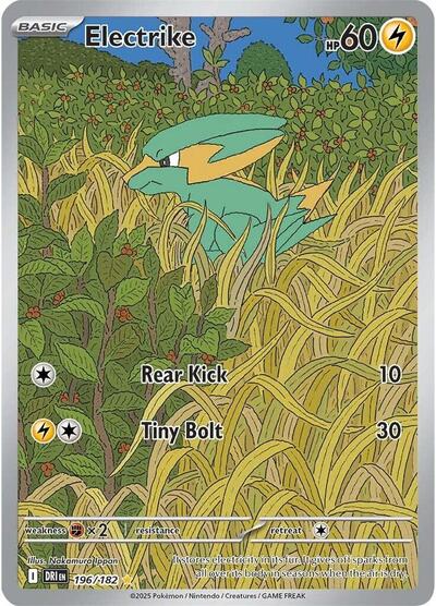 Electrike - 196/182 (Illustration Rare) [DRI-196-IR]