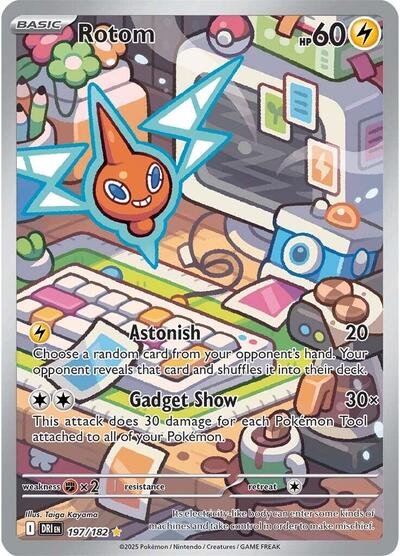 Rotom - 197/182 (Illustration Rare) [DRI-197-IR]