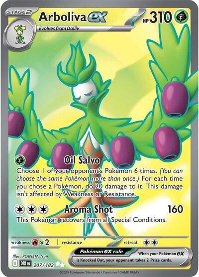 Arboliva ex - 207/182 (Ultra Rare) [DRI-207-UR]