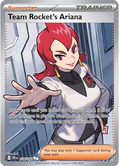Team Rocket's Ariana - 224/182 (Ultra Rare) [DRI-224-UR]