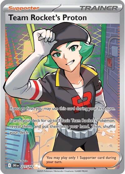 Team Rocket's Proton - 227/182 (Ultra Rare) [DRI-227-UR]