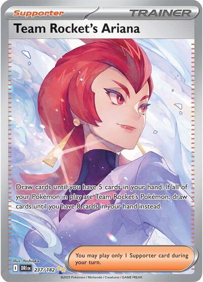 Team Rocket's Ariana - 237/182 (Special Illustration Rare) [DRI-237-SIR]