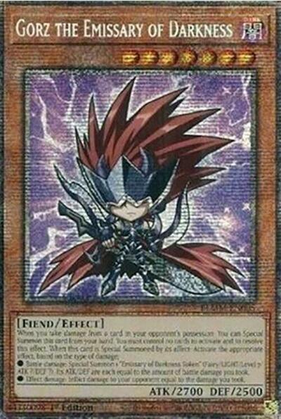 Gorz the Emissary of Darkness (Starlight Rare) [BLMM-EN005-StR]
