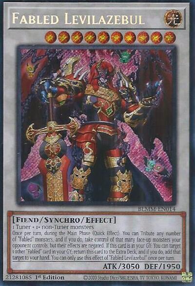 Fabled Levilazebul (Secret Rare) [BLMM-EN014-SeR]