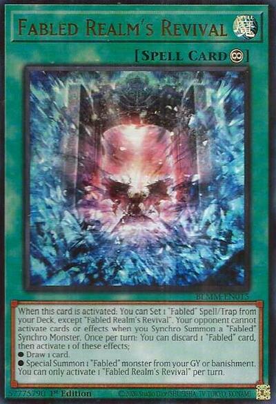 Fabled Realm's Revival (Ultra Rare) [BLMM-EN015-UR]