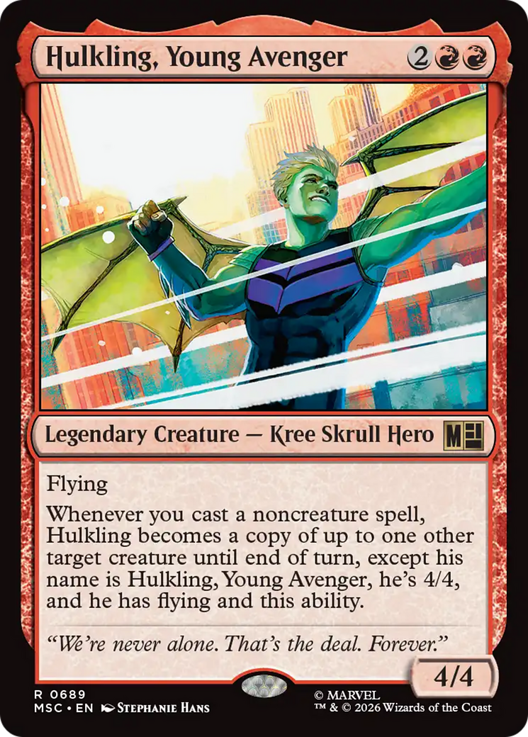 Hulkling, Young Avenger [MSC-689]
