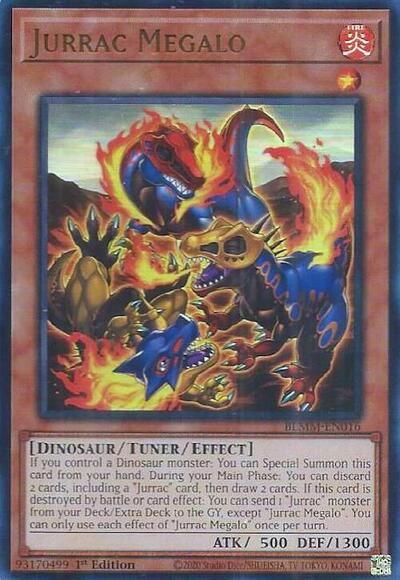 Jurrac Megalo (Ultra Rare) [BLMM-EN016-UR]