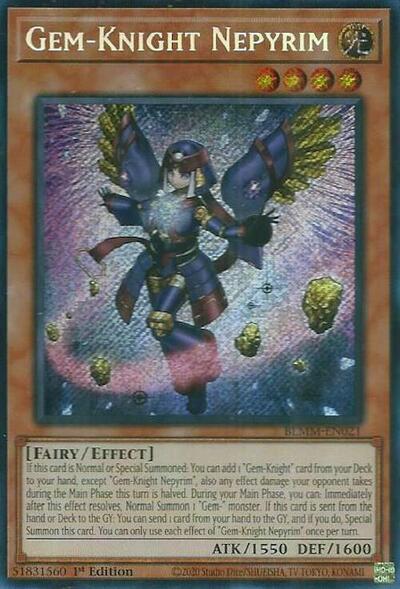 Gem-Knight Nepyrim (Secret Rare) [BLMM-EN021-SeR]