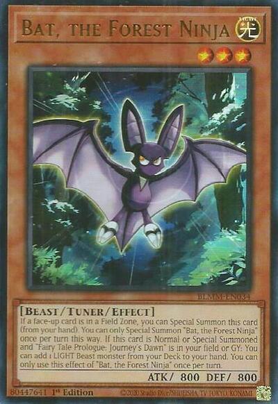 Bat, the Forest Ninja (Ultra Rare) [BLMM-EN034-UR]