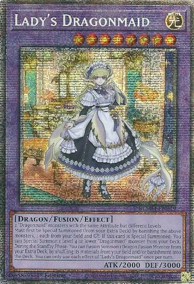 Lady's Dragonmaid (Starlight Rare) [BLMM-EN049-StR]